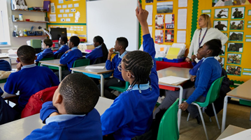 Pupil asking Streets for People question